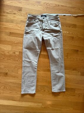 Revtown The Sharp Men’s Tan Khaki Stretch Jeans W34 L30